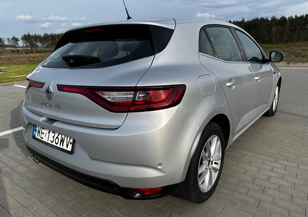 Renault Megane cena 65000 przebieg: 72135, rok produkcji 2019 z Wyszogród małe 407